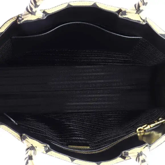 Prada Symbole Shopper Tote Jacquard #203331P24B - Picture 5 of 6